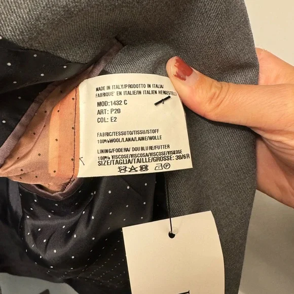 Paul smith men’s 100% wool blazer